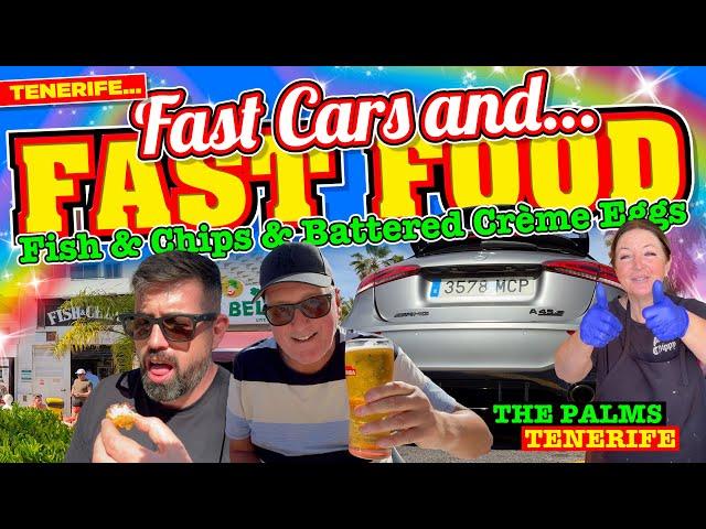 FAST CARS, FAST FOOD, Fish & Chips and BATTERED Cadbury CREME EGGS!