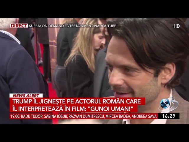 Donald Trump l-a făcut „gunoi uman” pe Sebastian Stan. Actorul român a răbufnit: „M-am săturat”