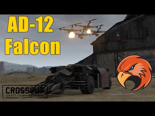 Crossout - AD-12 Falcon Drones - Blue but Awesome