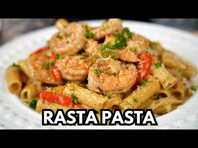 How To Make The Most Flavorful Pasta Ever - (Shrimp Rasta Pasta Recipe)