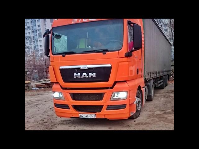 ГРУЗОВИК "MAN" НА LED ЛАМПАХ 24V H7 "M2"