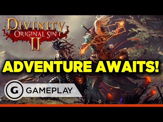 Divinity Original Sin II - First 13 Minutes Gameplay