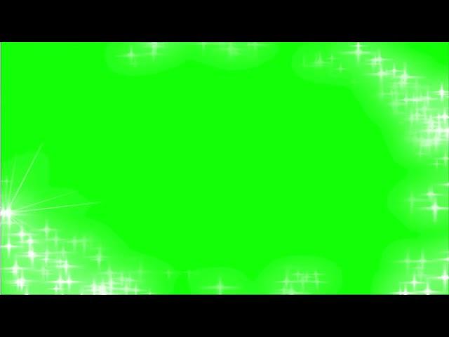 Free Green Screen Sparkle Animation Glitter Shine Lights footage effect   Футаж