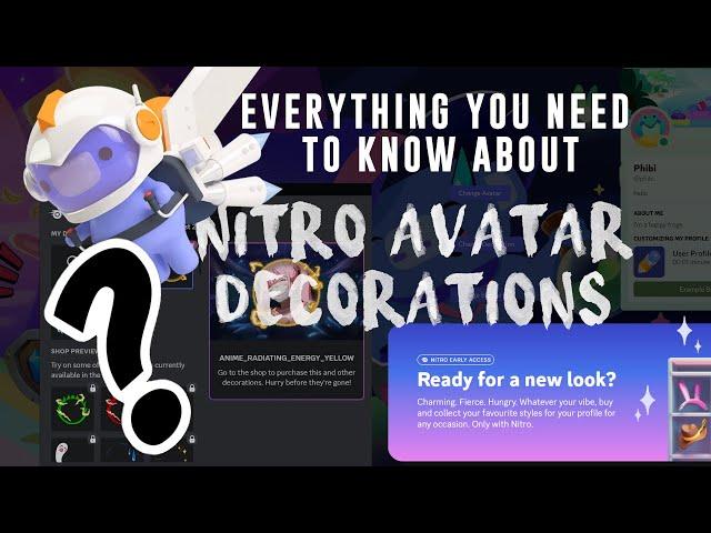 How to get Free Discord Nitro Decorations | How to use Nitro Avatar Decorations on your profile