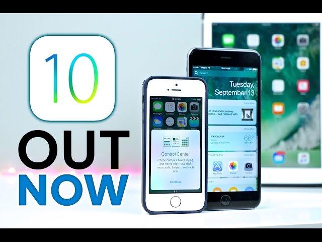 iOS 10 Released! Everything You Need To Know!