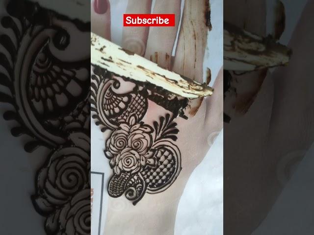 reverse mehndi video #art #trending #viral #shorts #short #mehndi