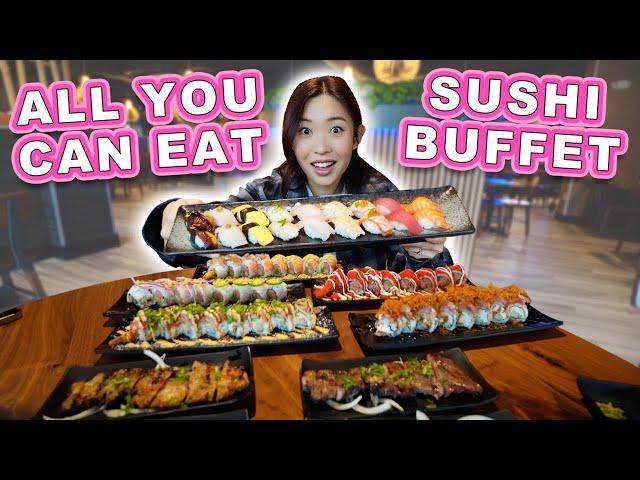 Insane ALL YOU CAN EAT SUSHI  || [Honolulu, Hawaii] Fresh Fish Buffet!