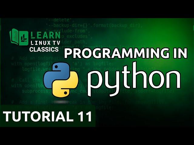 Coding in Python 11 - Functions (Learn Linux TV Classics)