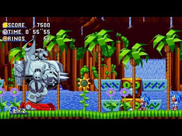 Silver Sonic in a Giant Mech - H.O.T | Sonic Mania Mods