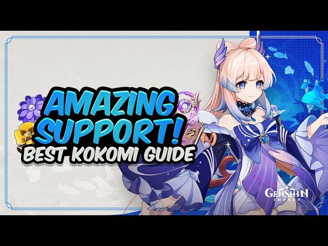 KOKOMI IS INSANE IN PATCH 3.0! Updated Kokomi Guide - Best Build & Showcase | Genshin Impact