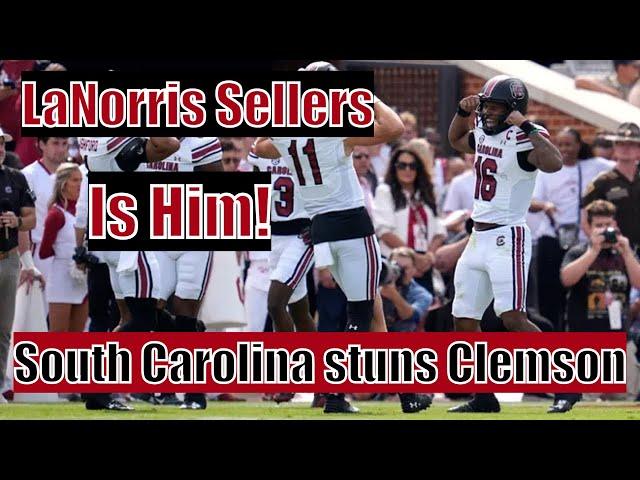 South Carolina stuns Clemson in Death Valley ~ LaNorris Sellers is him!