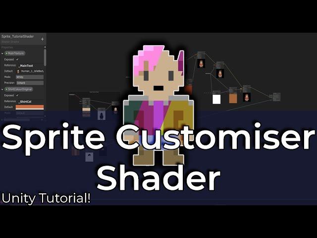 Unity Tutorial: 2D Shader For Colour Palette Swapping