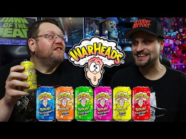 Just How Sour are Warheads Sour Sodas?