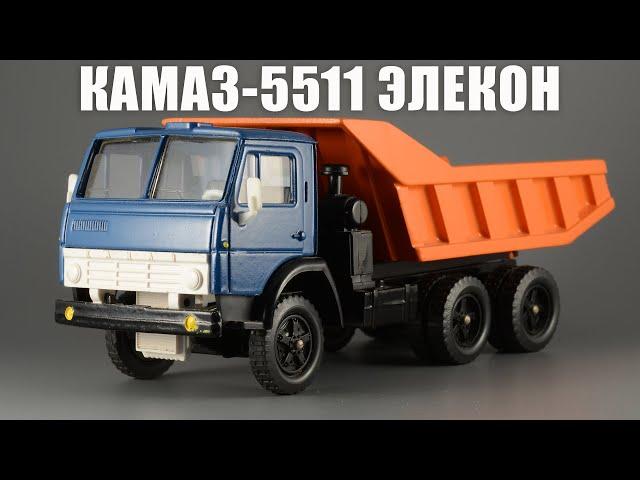 Made in USSR: KAMAZ-5511 [Elecon] 1:43 scale model review