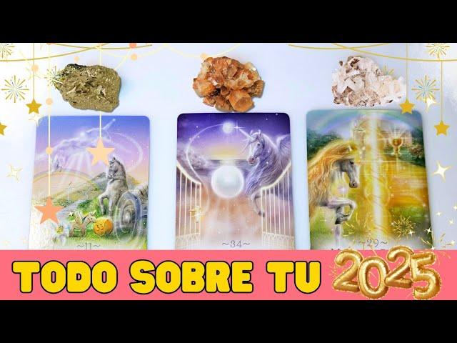 Tu AÑO 2025 -Confirma TODAS tus PREDICCIONES🪄 Tarot Interactivo Elige una Carta 