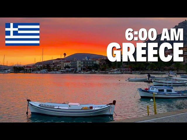 Experience the MOST BEAUTIFUL Sunrise in Greece