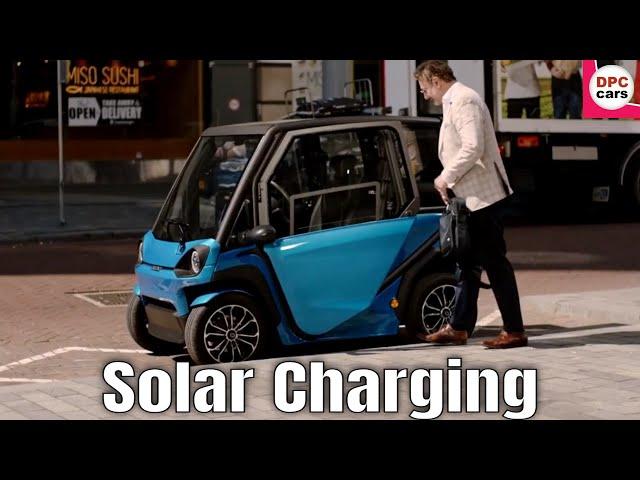 Solar Charging City Car by Squad World