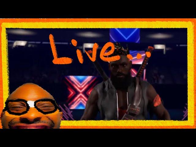 I made a new intro for my wrestler! - WWE 2k24 - Live 