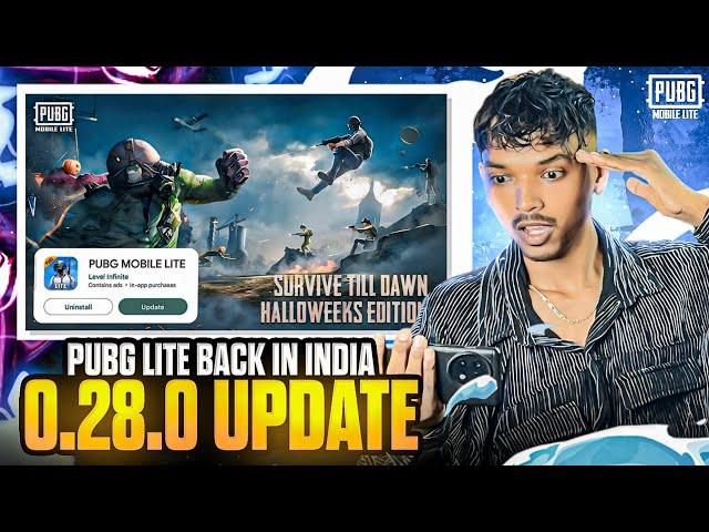 PUBG LITE Unban In India  | The Biggest Update Till Now Is 0.28.0 |