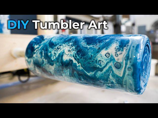 How to Epoxy a Tumbler - Easy DIY Tutorial!