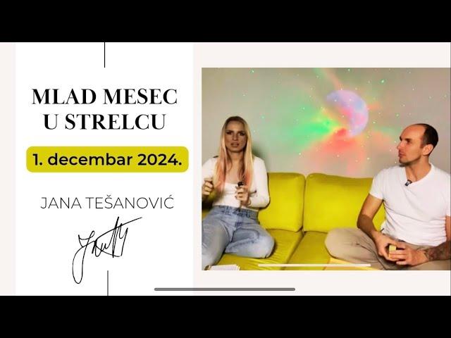  Mlad Mesec u Strelcu 1.decembar 2024. // Mark Temnikov // Jana Tešanović