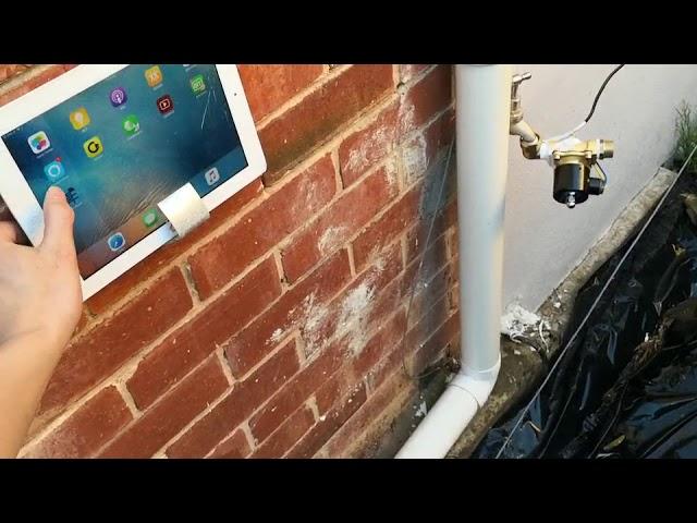 Home Automation - Garden tap