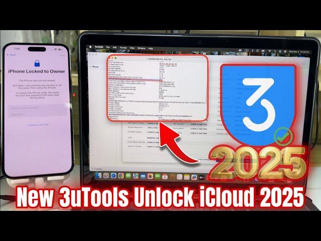 New 3uTools Unlock iCloud 2025 - iCloud Activation Lock Bypass With 3uTools