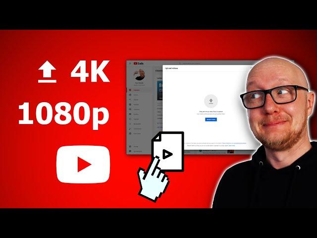 How to UPLOAD 4k Videos to YouTube – proven method on pc/mac