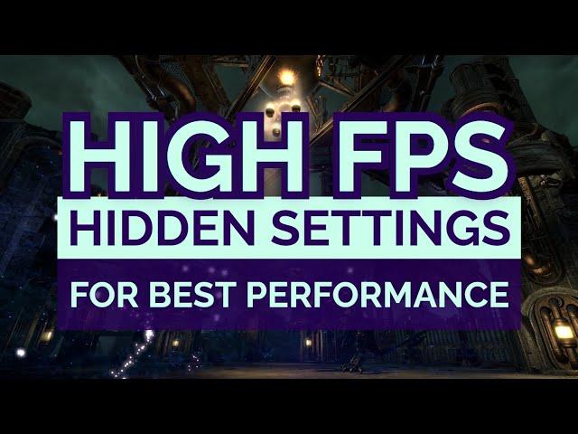 Secret to high FPS in Elder Scrolls Online