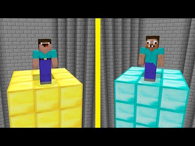 КРЕПОСТЬ НУБА ПРОТИВ КРЕПОСТЬ ПРО В МАЙНКРАФТ ! НУБИК И ТРОЛЛИНГ ЛОВУШКА В MINECRAFT RILPLAY