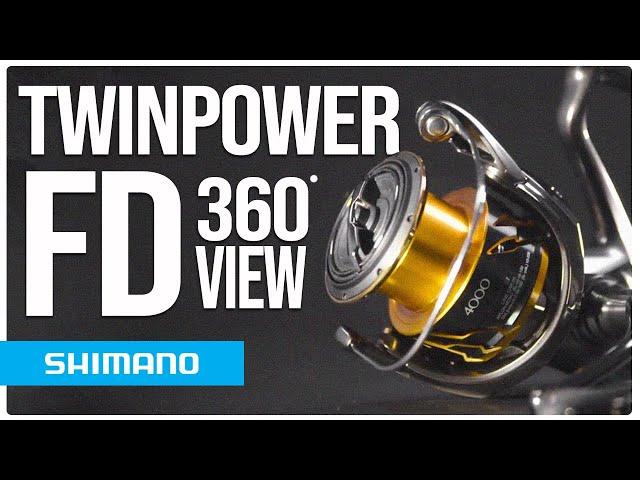 The NEW Shimano TwinPower FD 360º Degree View | Spinning reel