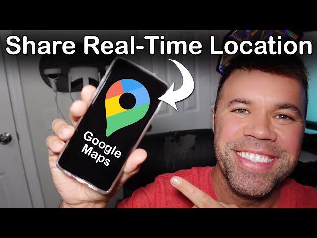 How To Share Location in Google Maps (iPhone & Android)