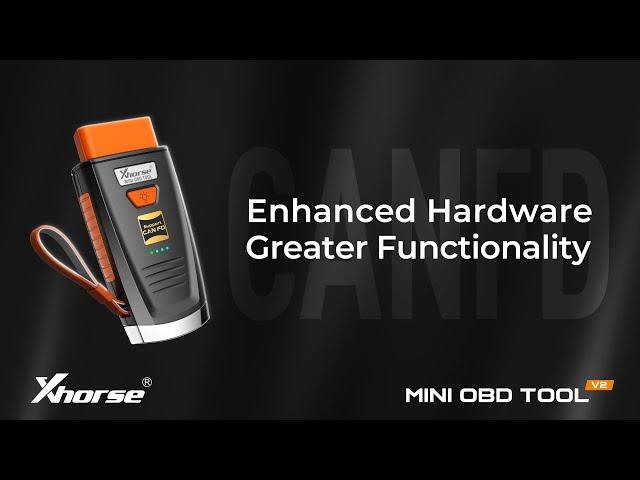 Introducing MINI OBD TOOL V2 CANFD | Xhorse