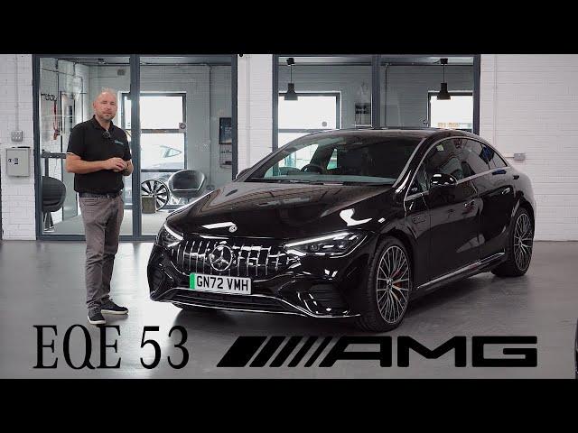 Mercedes EQE 53 AMG in-depth review & track test! Rival to Tesla Model S Plaid and Porsche Taycan?