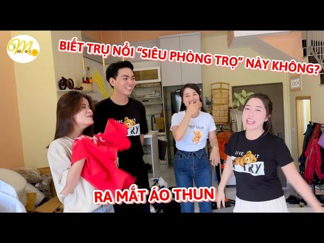 Bộ 3 Chị Em Cây Dừa run rẩy chuẩn bị ra mắt thương hiệu ÁO THUN, mong trụ lại “siêu phòng trọ”…