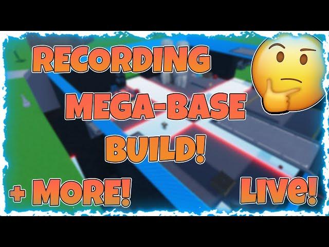 LIVE: Starting My MEGA BASE in Roblox Oaklands! New Slot Build + Recording 