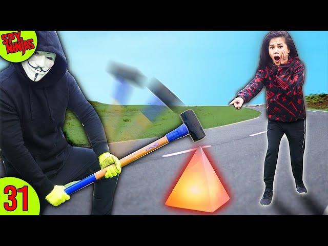 PROJECT ZORGO vs CRYSTAL & NINJA GADGETS - Spy Ninjas #31