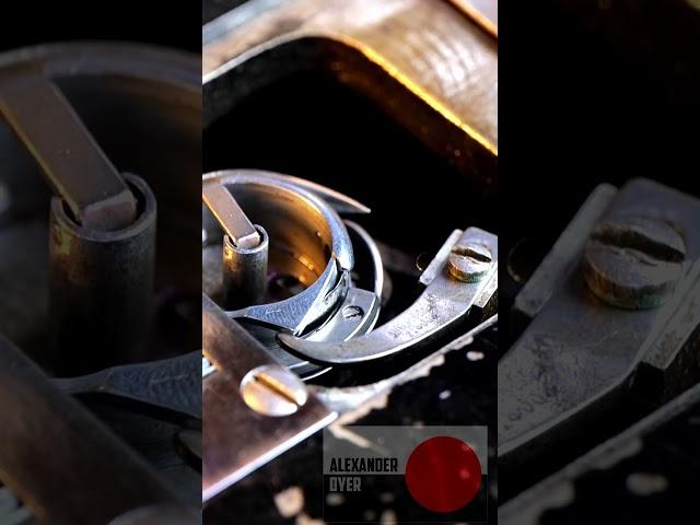 Adjusting the Bobbin Case Opener on an Industrial Sewing Machine  #industrialmachine #sewing