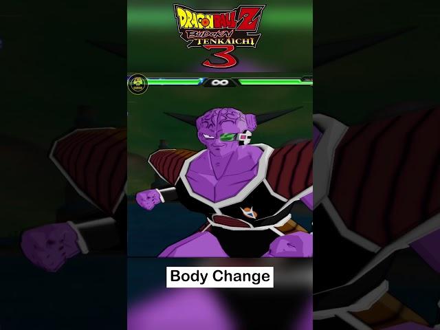 Dragon Ball Z Budokai Tenkaichi 3: Captain Ginyu - All Special Attacks (4K 60FPS)