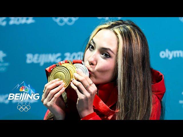 Eileen Gu's historic three medal performance at the 2022 Winter Olympics | NBC Sports