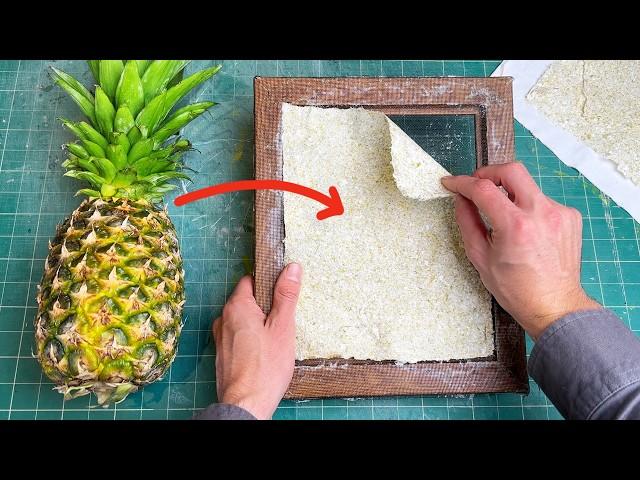 I Made Paper From Pineapples (and Other Weird Materials)