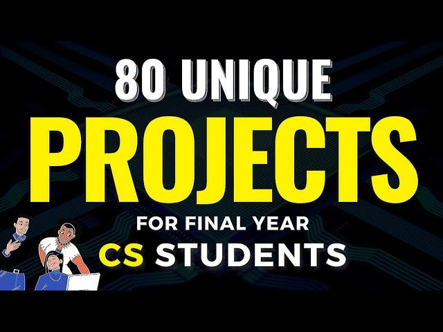 Amazing Final Year Projects Computer Science with Source Code ‍