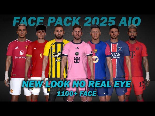 PES 2017 NEW FACEPACK UPDATE 2024-2025 AIO - NO REAL EYE