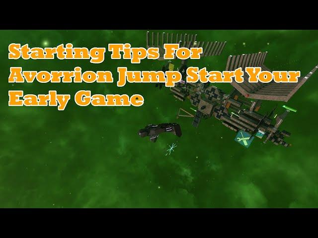 Avorion - Starting up Tips to improve your experience