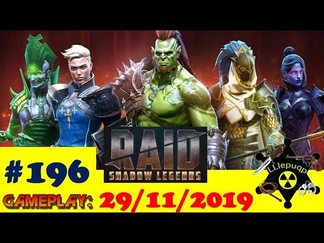 #196. Мои Герои, КБ и Тренировка Героев | RAID: Shadow Legends  | 29/11/2019