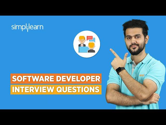 Software Developer Interview Questions and Answers for Freshers 2023 | Simplilearn