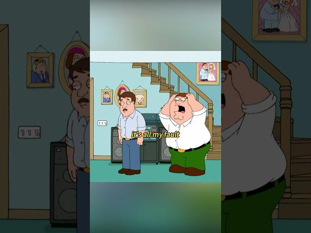 Peter’s mom left!|Family guy #shortsfeed #familyguy