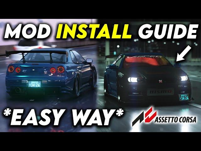 Install MODS for Assetto Corsa (Beginner Guide 2024)