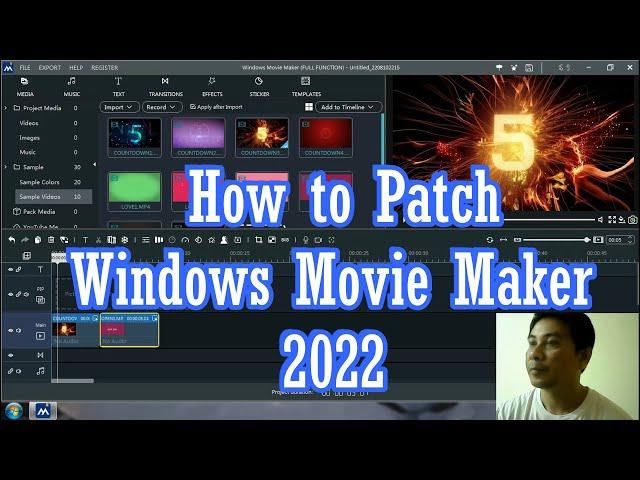 HOW TO REMOVE WATERMARK OR PATCH WINDOWS MOVIE MAKER 2022