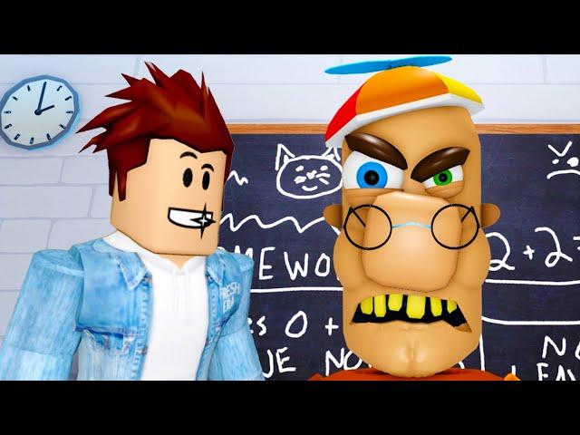 Побег из Школы КИДА от Учителя  Team School Escape! TEAMWORK Obby Roblox